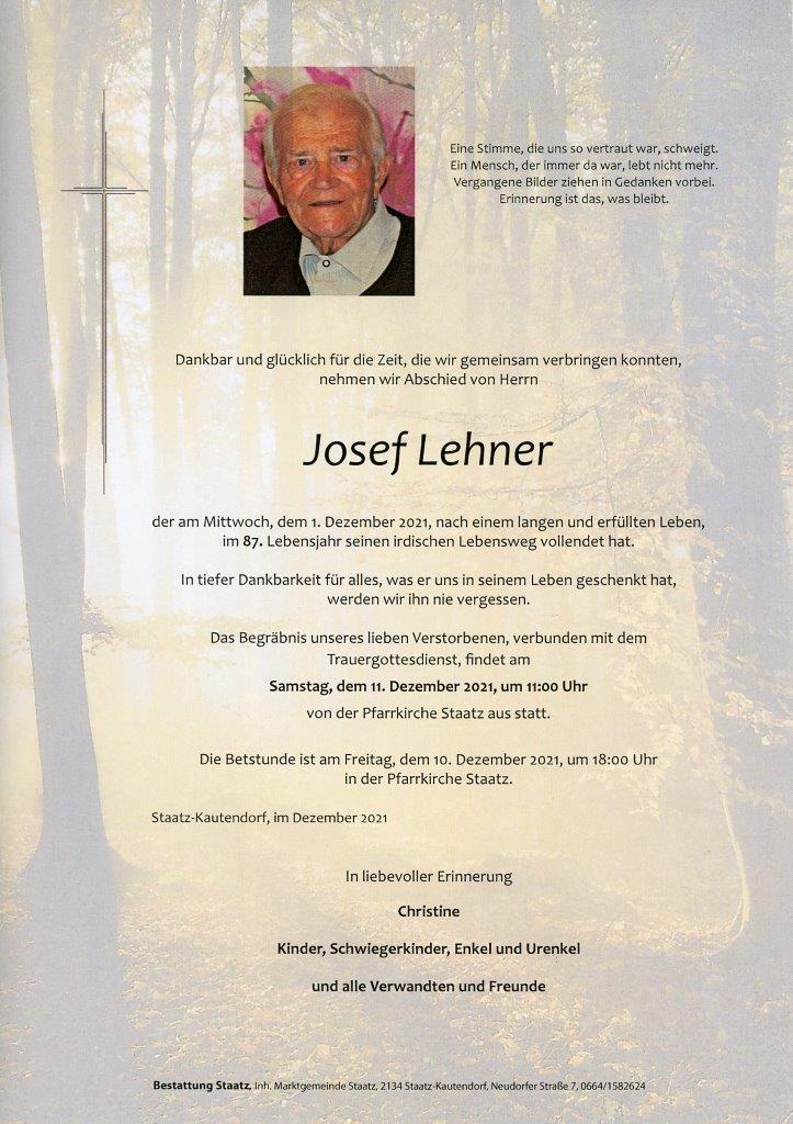 Sterbefälle 2021 | Bestattung Staatz