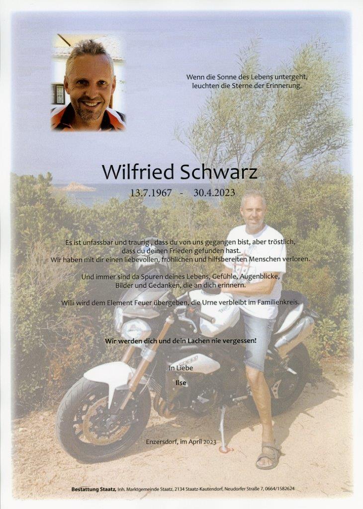 Sterbefälle 2023 Bestattung Staatz